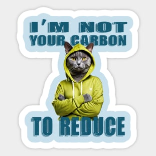 Not Your Carbon Sticker